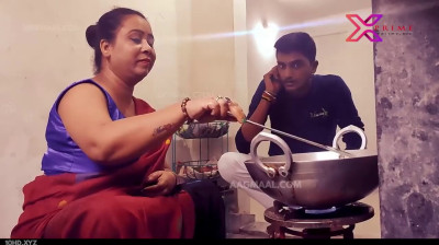 The Indian son fucked his own mother in the kitchen