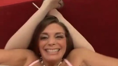 Hot granny in sexy lingerie fucking anal with young cock
