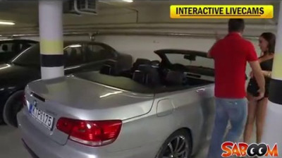 Pornstar Sex Liza Del Sierra Gets Fucked On A Car In An Underground Garage