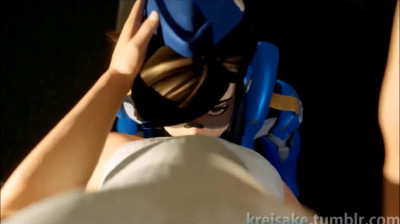 Raccolta di porno 3D con Tracer di Overwatch
