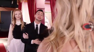 Simone sonay, katy kiss anal milf slave trains young maid to serve cock