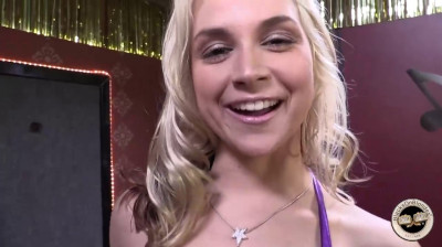 Professional stripper empties several black cocks