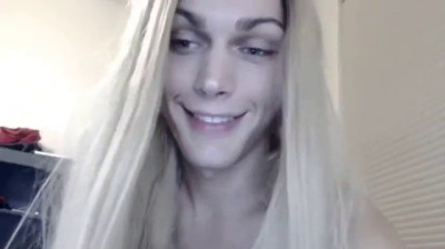 Cute Twink (Tgirl) Sasha Olsen totally feminized 2