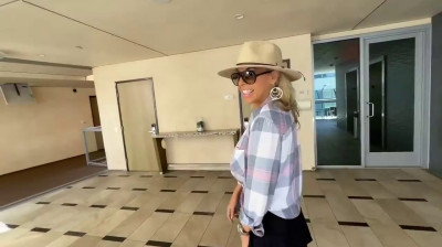 Busty mature MILF blowjob POV