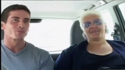 Hot Italian granny in a gangbang