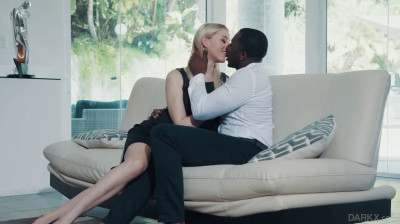 Black cock penetrates Anny Aurora's asshole