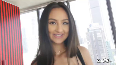 Eliza gets creampied