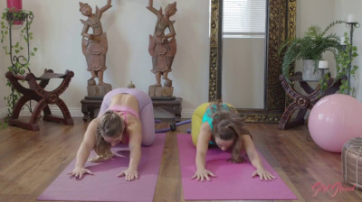 Lesbian Yoga with Abigail and Cali