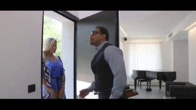 Busty Italian MILF gets her ass fucked by a black cock