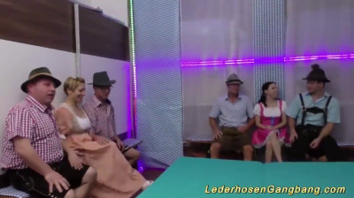 Folkloric orgy in Germany
