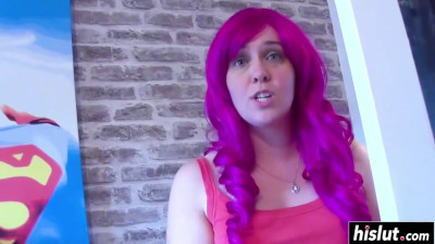 British redhead fucks a nerdy guy