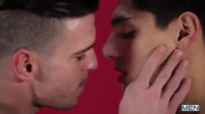 Paddy kisses his friend Ken