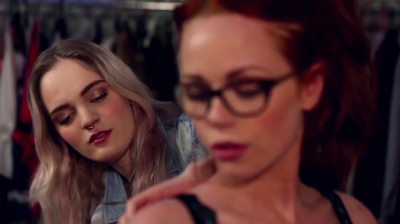 A steamy lesbian encounter with Ella Hughes and Carly Rae Summers