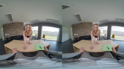 POV Anal Creampie during a job interview