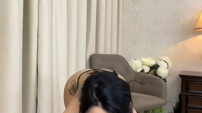 Anisyia in Glasses Dancing and Stripping for you [Enhanced]