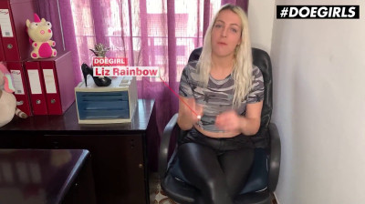 Rubiaza se corre con un dildo grandote