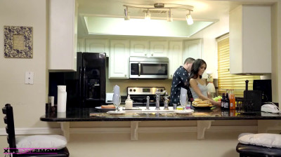 Young girl shares her boyfriend with mom