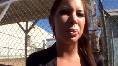 Gangbang with facial ending for Haley Paige