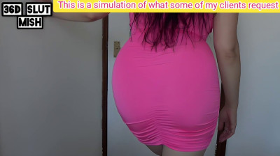 36D Slut (15) - mommy plays with a penis