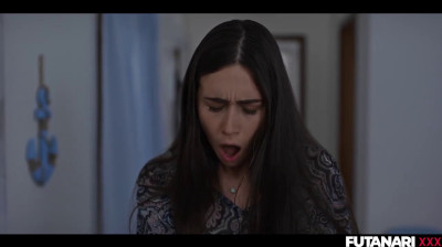 Contagious virus transforms a girl into a futa