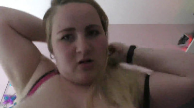 Chubby dutch girl sucks cock in POV