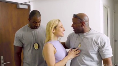 Interracial threesome