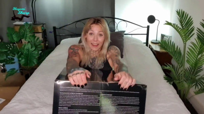 Dutch girl in love with her new toy
