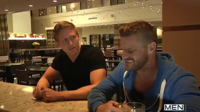 Gay sex in a hotel room