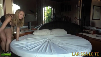 POV anal sex with Brazilian Larissa Leite