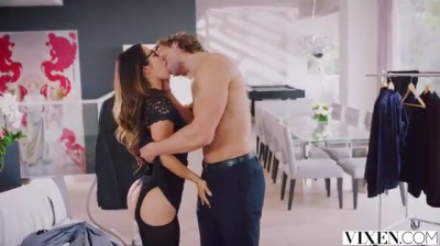 Eva Lovia bangs a handsome customer