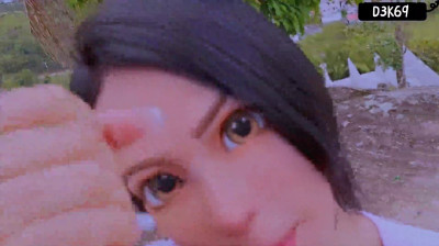 Sucking cock with a Snapchat filter